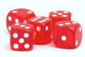 Casino dices Royalty Free Stock Photo