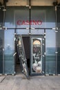 Casino door