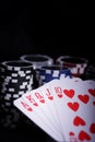 Casino gambling chips