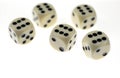 Casino Gambling Dice Royalty Free Stock Photo