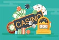 Casino horizontal banner