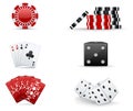 Casino icon set