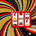 Casino items icon set