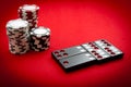 Casino Pai Gow Tiles Royalty Free Stock Photo