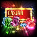 Casino Party Vector Royalty Free Stock Photo