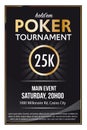 Casino Poker Tournament poster design