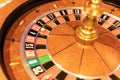 casino roulette close up. Gaming business. place bets.