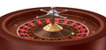 Casino Roulette isolated Royalty Free Stock Photo