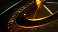 Casino roulette. Vegas casino game. Probability of luck in gambling. Online casino.