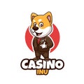 Casino Shiba Inu Cartoon