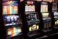 Casino Slot Machines Royalty Free Stock Photo