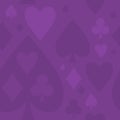 Casino social media post purple background Royalty Free Stock Photo