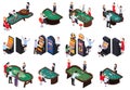 Casino Tables Icon Set