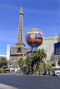 Casinos along the strip in Las Vegas, Nevada Royalty Free Stock Photo