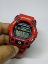Casio gshock g7900 watch Royalty Free Stock Photo