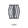 Cask icon from Drinks collection.