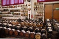 Casks for the procduction of original Balsamic vinegar in Castelnuovo di Modena