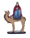 Caspar Magi riding a camel