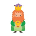 Caspar wise man Royalty Free Stock Photo