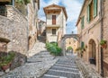 Casperia, medieval rural village in Rieti Province, Lazio, Italy.