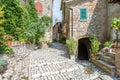 Casperia, medieval rural village in Rieti Province, Lazio, Italy.