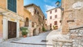 Casperia, medieval rural village in Rieti Province, Lazio, Italy.