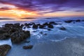 Casperson Beach Sunset Royalty Free Stock Photo