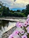 Cass River Rock Dam rock ramp in Frankenmuth, Michigan