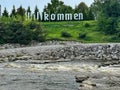 Cass River Rock Dam rock ramp in Frankenmuth, Michigan