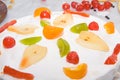 Cassata sicilian Royalty Free Stock Photo