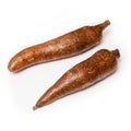 Cassava or Manioc Root, Isolated