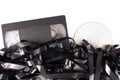 Cassete film to DVD Royalty Free Stock Photo