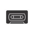 Cassette Icon Royalty Free Stock Photo