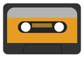 Cassette, illustration, vector