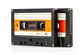 Cassette tape. Royalty Free Stock Photo