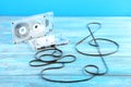 Cassette tapes Royalty Free Stock Photo