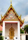 Cassical Thai architecture in Wat Pho public temple in Bangkok, Thailand. Royalty Free Stock Photo