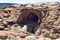 Cassidy Arch in the Capitol Reef National Park - State of Utah, USA Royalty Free Stock Photo