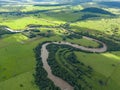 Cassilandia, Mato Grosso do Sul, Brazil - 04 18 2024: apore river near cassilandia Royalty Free Stock Photo