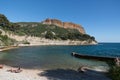 Cassis, Corton Beach with a view of Cap Canaille