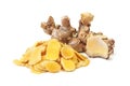 Cassumunar ginger, a basic ingredient for Thai massage oil.