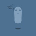 Ghost scary, funny scary transparent, halloween.