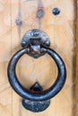 Cast iron antique door handle