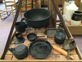 Cast iron cookware Royalty Free Stock Photo