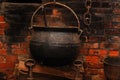 Cast Iron Kettle Royalty Free Stock Photo