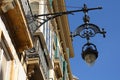 Cast iron street lamp