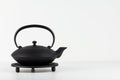 Cast iron teapot Royalty Free Stock Photo