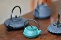 Cast iron teapots