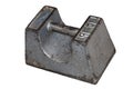 Cast iron weight