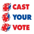Cast Your Vote Royalty Free Stock Photo